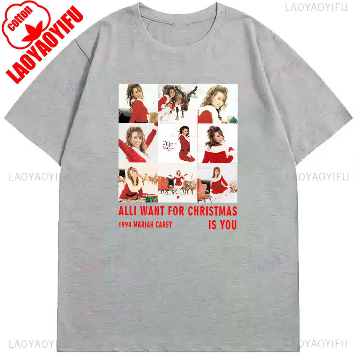 Mariah Carey Wishes T Shirt Sport Top Camisetas Camicie stampate per uomo Donna Abbigliamento Top grafici T-shirt in cotone T-shirt grafiche