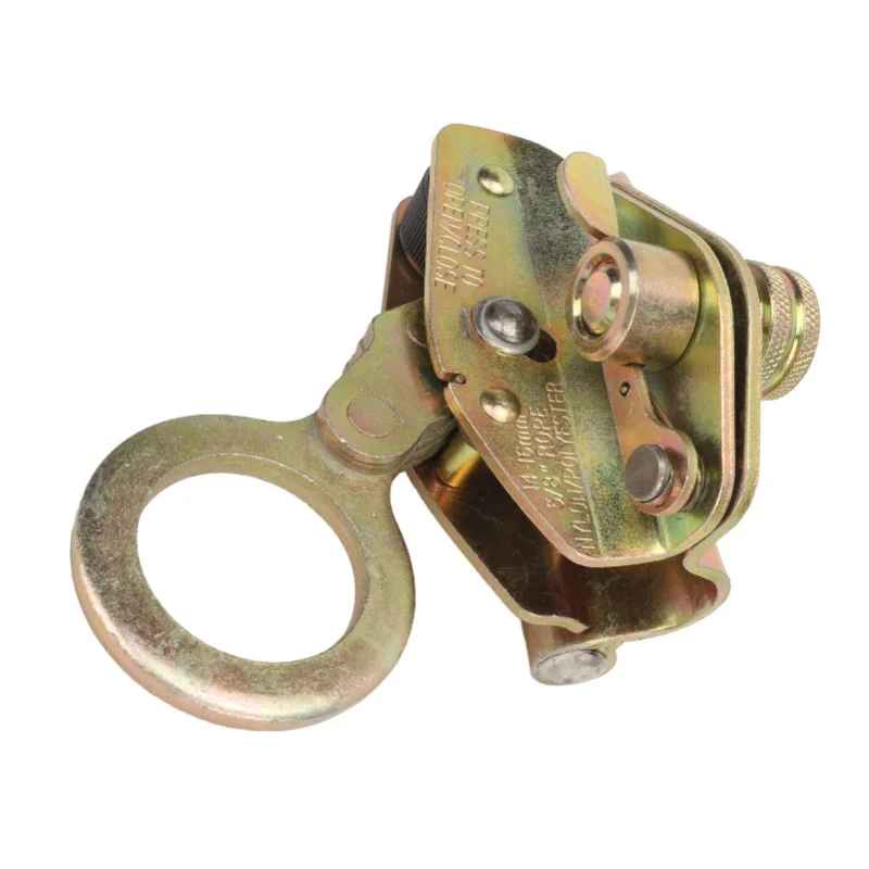 Safety Rope Self Locking Grab Sturdy Round Hole Easy Adsorption Safety Rope Grab Device For Industrial Equipment