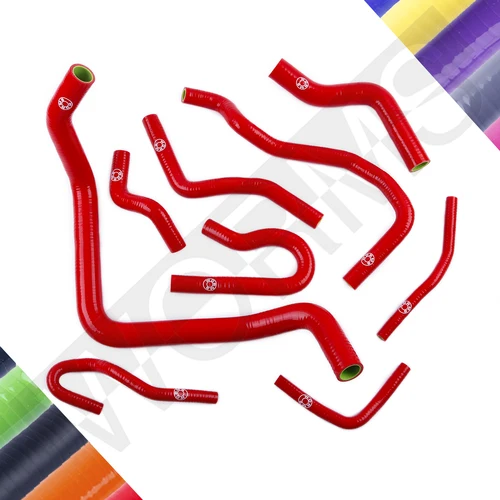 Para 1992-2000 Honda Civic SOHC D15 D16 EG EK 1.6L Kit de manguera de refrigerante de radiador de silicona 1993 1994 1995 1996 1997 1998 1999