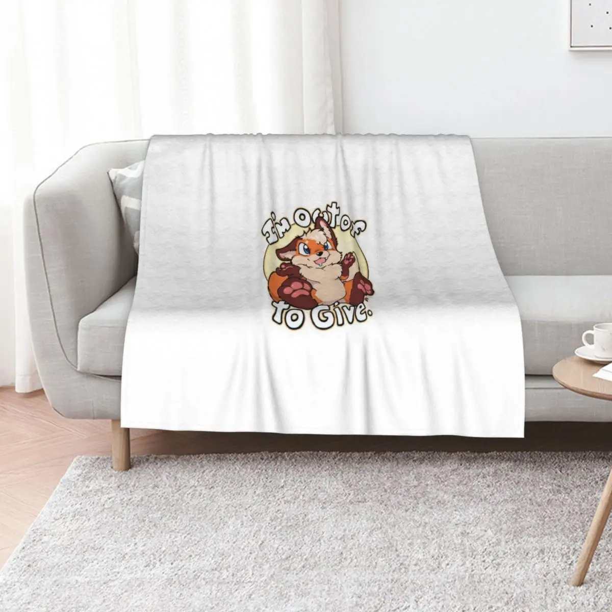 I'm out of *blank* to give Throw Blanket Travel Decorative Throw Loose valentine gift ideas Beach warm winter Blankets