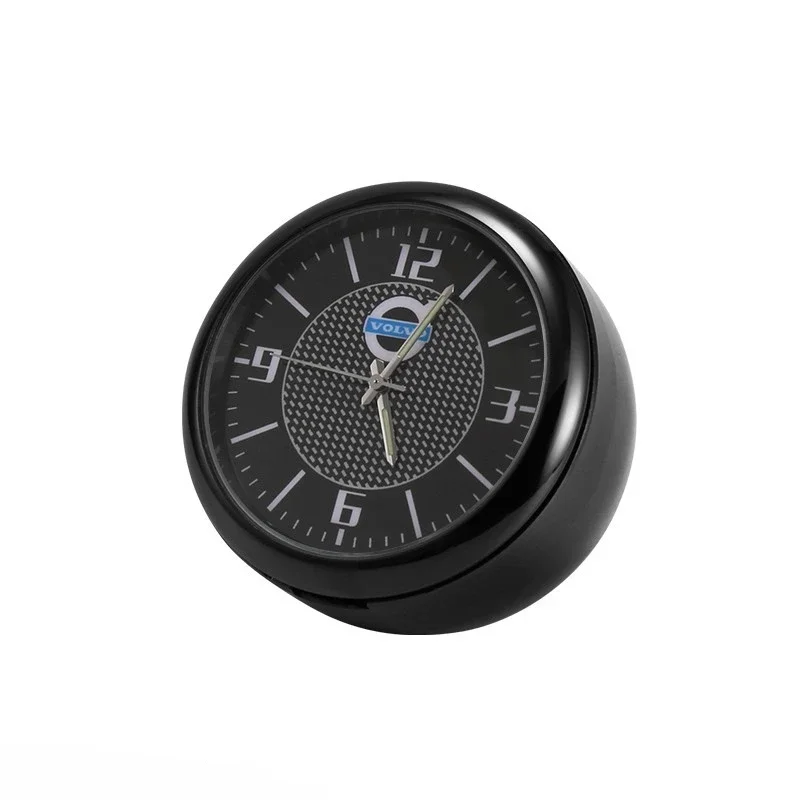 Car Interior Parts Mini Clock Watch Auto Electronic Quartz Watch For Volvo C30 V40 V60 S40 S60 XC60 XC90 XC40 S80 S90 S80L S60L