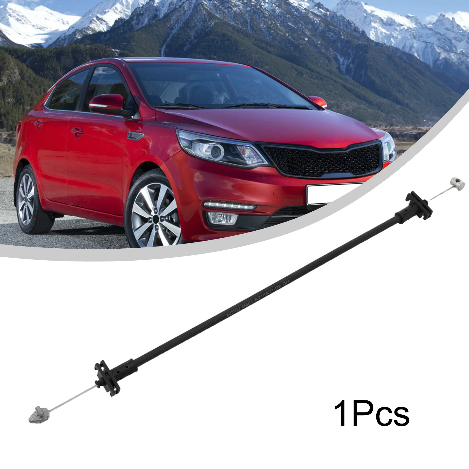 For Ford For Focus 2004-2013 Door Lock Control Cable Front Car Easy Installation Replacement High Quality Brand New