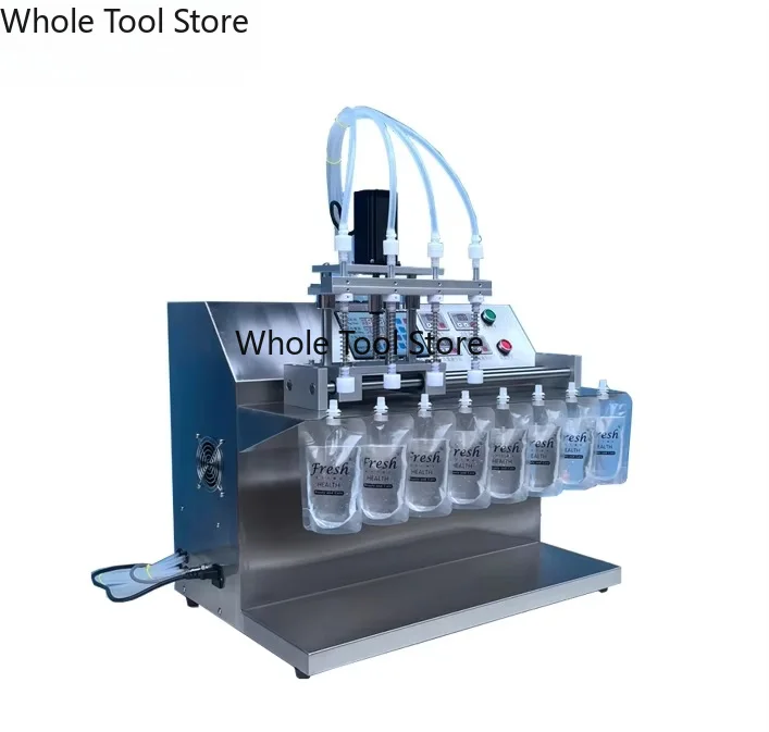 

Semi-Auto Electric Liquid Sachet Filling Packing Machine Pump Engine Easy Operate High-Speed Chemical Application 20-1000ML