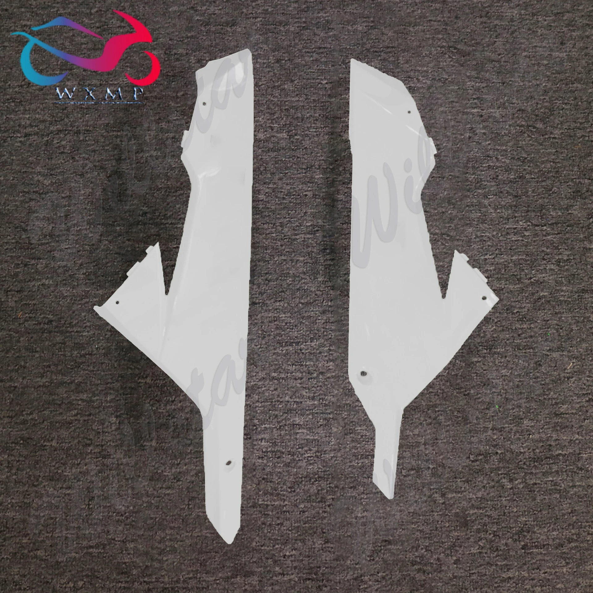 White Motorcycle Lower Side Cowl Cover Fairing Panel Fit For Kawasaki Ninja 300R EX-300R ZX300 ZX250R 2013 2014 2015 2016 2017