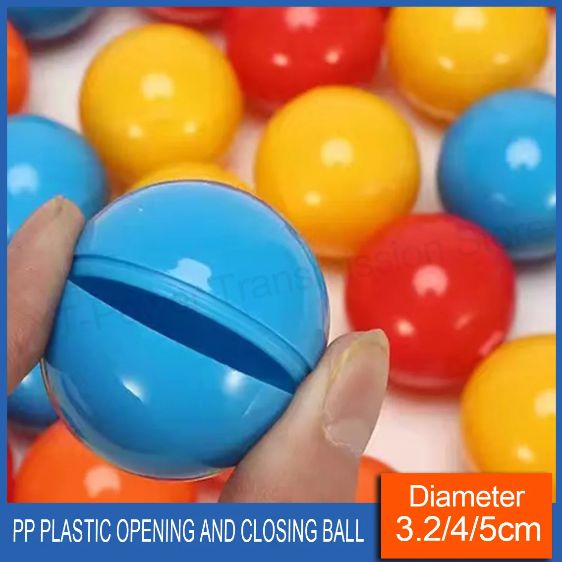 

2.8-5cm Hollow Opening Plastic Ball Fillable Bauble DIY Xmas Tree Hanging Ornaments Home/Wedding Party Gifts Box Colored PP Ball