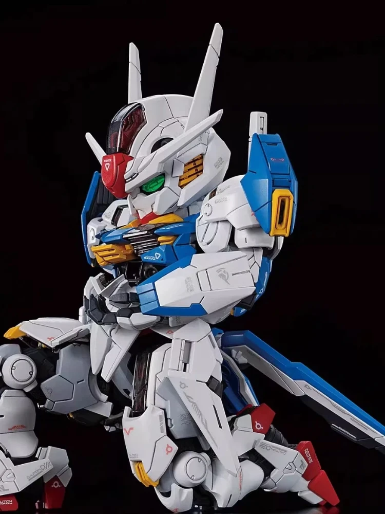 Bandai MGSD Gundam Aerial ASW-G-08 Barbatos Gundam Anime Figuur ZGMF-X10A Vrijheid Gundam Action Figure Speelgoed Geschenken - afbeelding 2