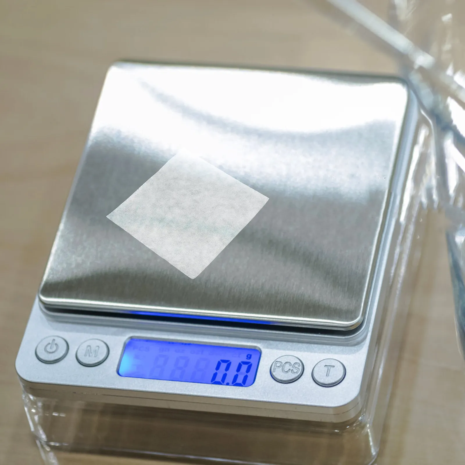 500Sheet Laboratory Weighing Paper Non Absorbing Glossy Non Stick Weighing Scale Paper Accurate Sample Transfer Lab Balance view 6