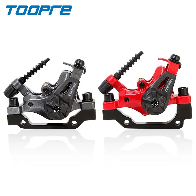 TOOPRE DA6S Mountain Bike Double Drive Disc Brake Clamp EIEIO Die Cast Aluminum Double-piston Brake-clamp Bicycle Parts