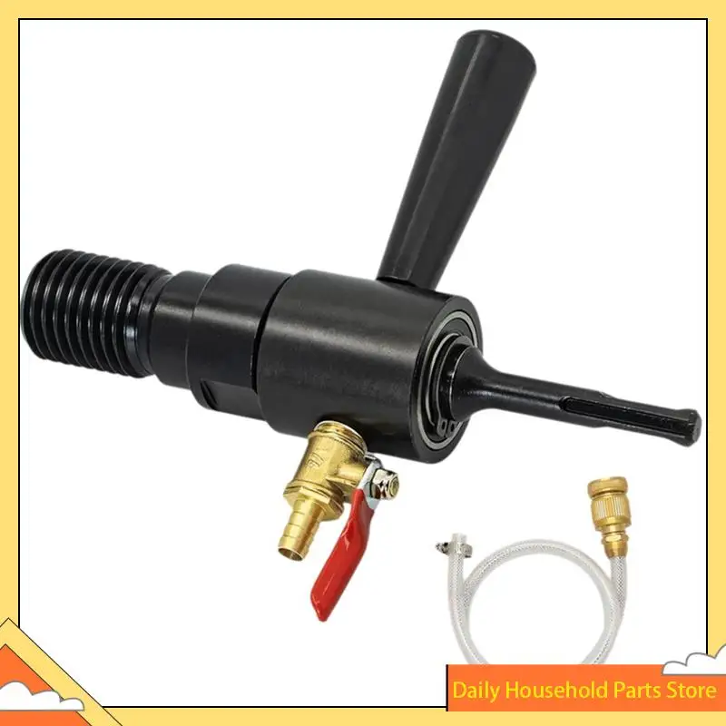 1 1/4In-7 Male To SDS Plus Drill Adapter Kit- Water Injection Capable,Includes Solid Brass Hose Quick Connector And Hose HOT!