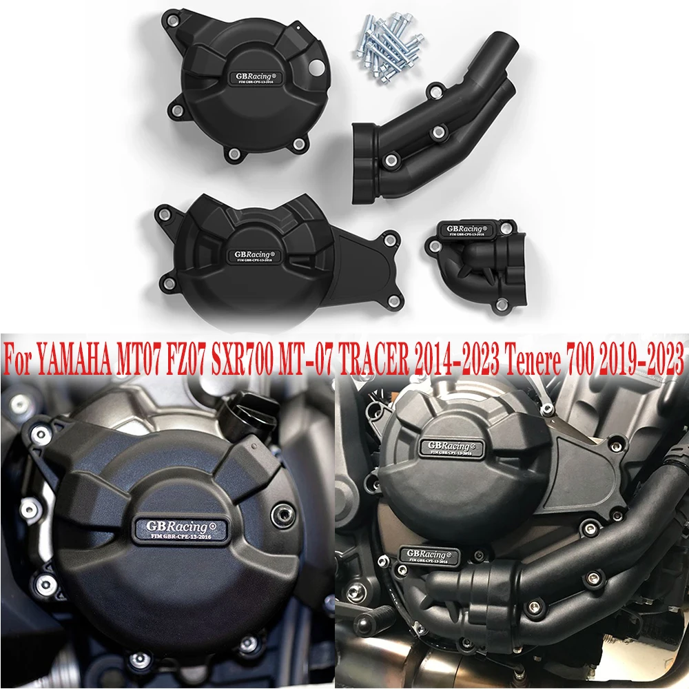 Engine Protective Cover For YAMAHA MT07 FZ07 SXR700 2014-2023 MT-07 TRACER 2014-2023 Tenere 700 2019 2020 2021 2022 2023