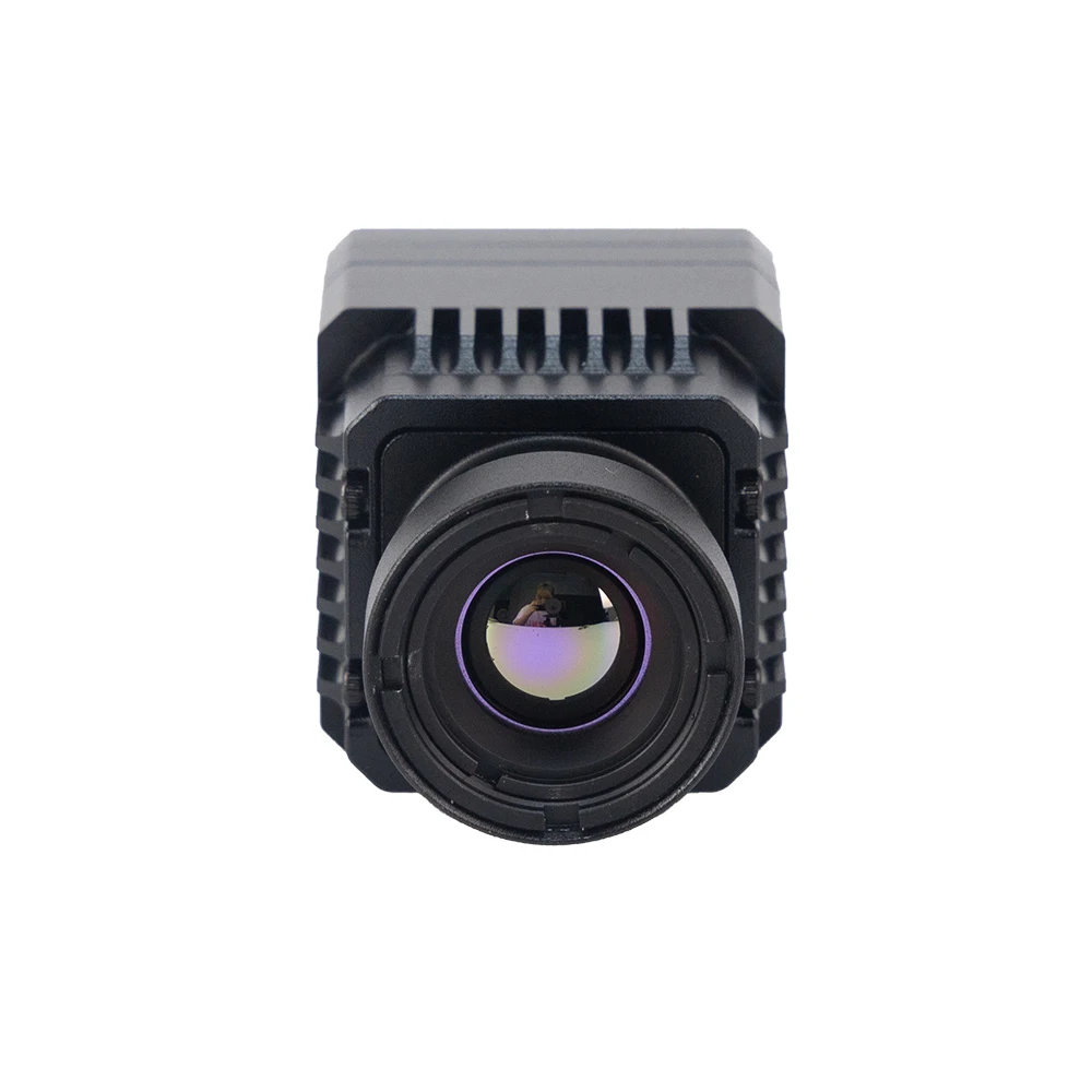

ZJZ PurpleRiver LTC6 IP RJ45 CVBS RS-485 640x512 Aluminum Alloy Thermal Imaging Camera Module 28x28mm 50g for Drones FPV