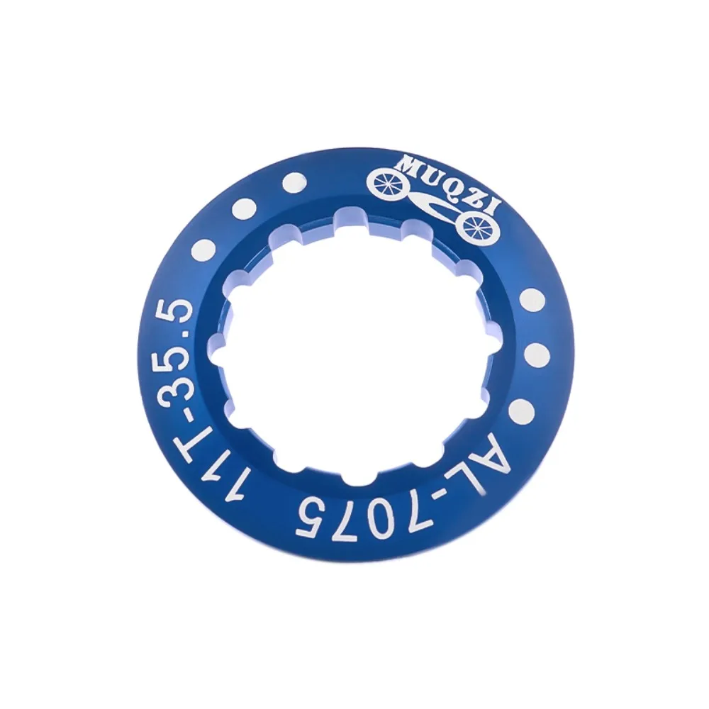 Aluminum Alloy Bicycle Cassette Cover Ultra Light 11T Flywheel Lock Nut Fixed Easy Installation Bike Freewheel Fixing Bolt MTB