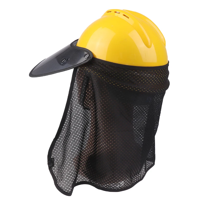 Summer Hard Hat Sun Shield Reflective Sun Shade Neck Shield Hard Hat Visor Hard Hat Shade Hard Hat For Outdoor Worker 4Colors