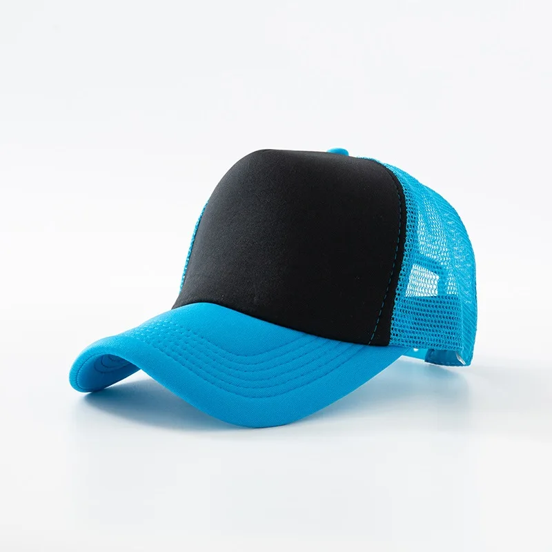 Herren Trucker Caps Schaumstoff Polyester Sport-Baseballmützen Belüftete Hüte für Erwachsene Männer Frauen Gorros – Detail 13