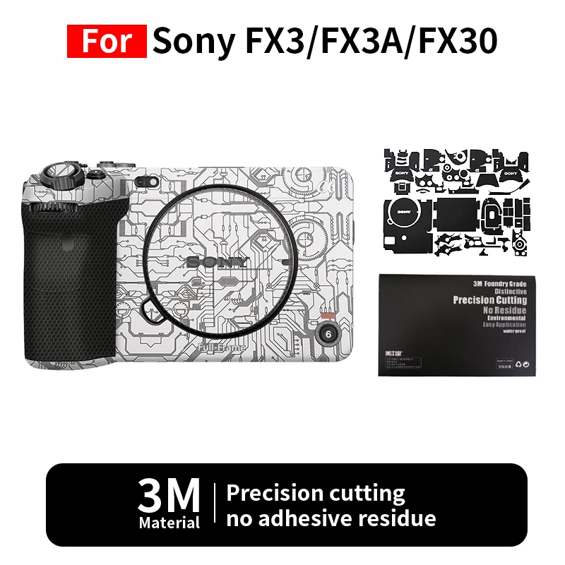 

Mebont For Sony Fx3 Skin Sony Fx3/Fx3a/FX30 Camera Sticker Protective film full coverage protection no residue