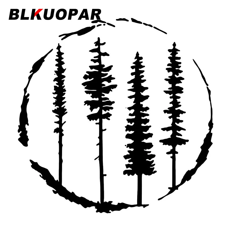 

BLKUOPAR Senling Is In The Circle автомобильные наклейки креативные виниловые наклейки окклюзия царапин высечка интересная графика VAN RV Lable