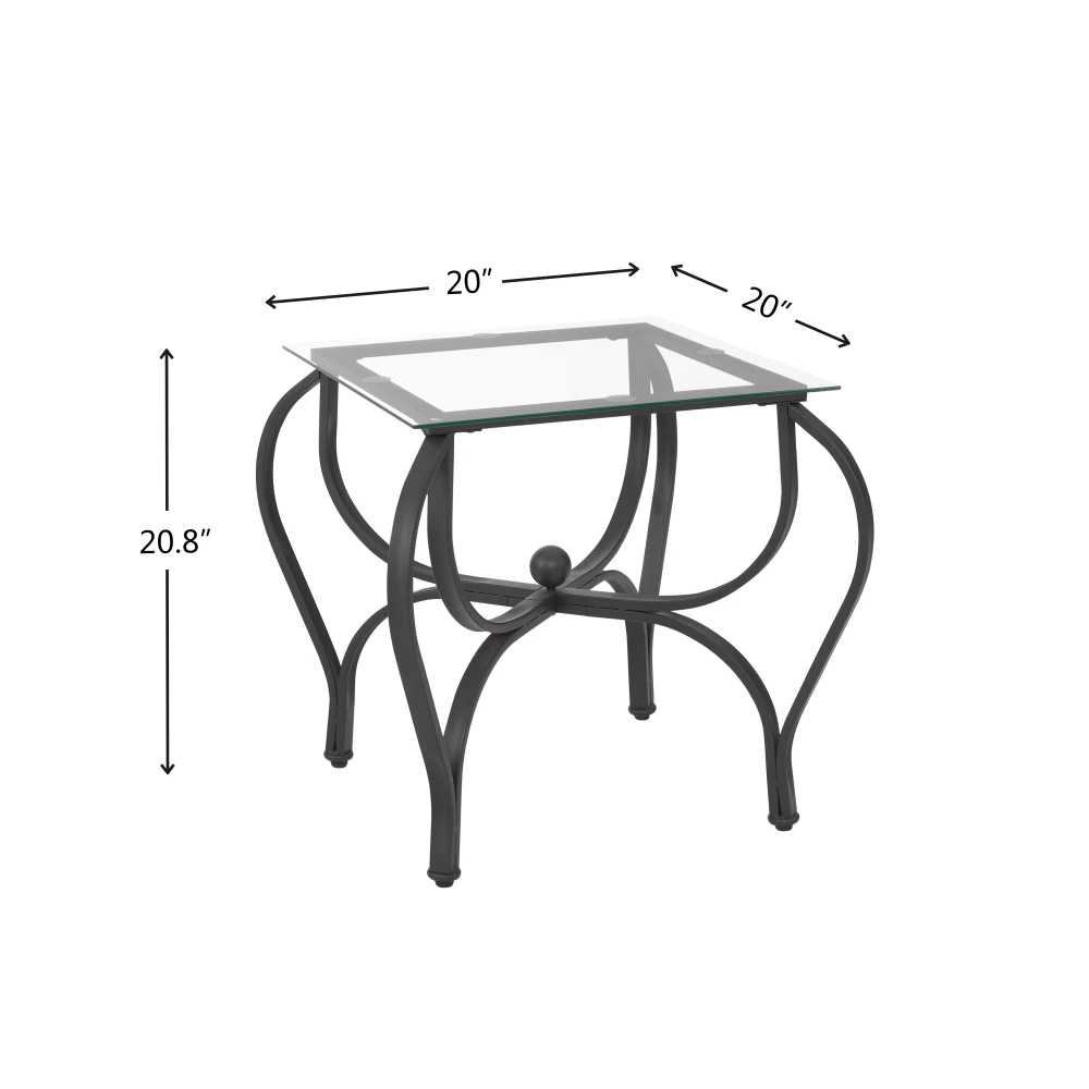 Vintage 3 Stück Couch tisch Set Dekorieren rechteckigen Couch tisch, mit 2 quadratischen Beistell tischen einzigartig gestalteten Couch tisch