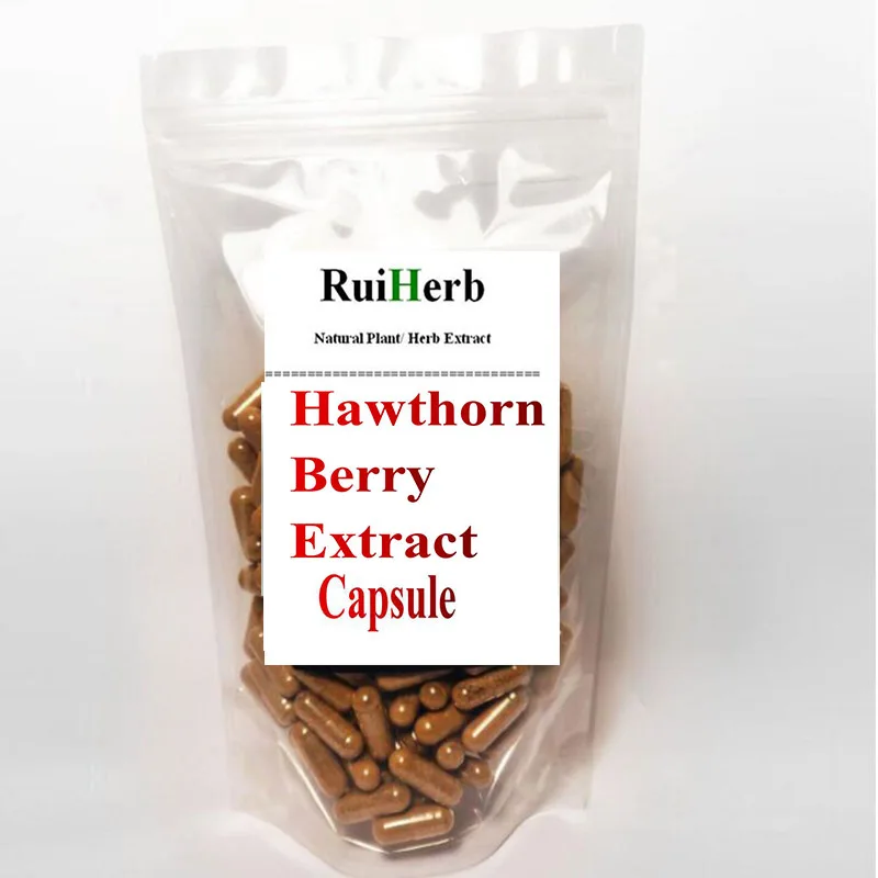 

1Pack 100pcs, Hawthorn Berry Extract Powder Capsule