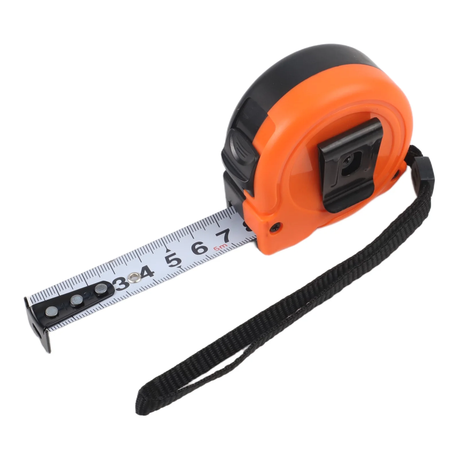 5M Steel Tape Measure and 7 Inch Triangle Ruler Tool Kit with Plastic Waist Clip for Accurate and Convenient Use