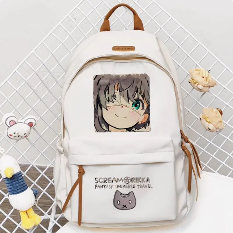 

Школьный рюкзак Takanashi Rikka в стиле аниме, большая вместительная сумка на плечо, косплей, студенческий подарок для подростка B1956
