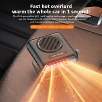 Car Heater 12V 120W Portable Electric Heating Fan Automatic Windshield Dryer Defogging Demister Defroster For Car Accessories