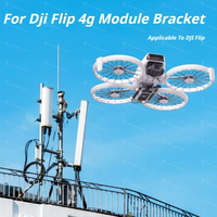 For DJI Flip 4G Module Fixed Holder Bottom Mount Data Cable Antenna for DJI Flip 4G Module Installation Kit Drone Accessories