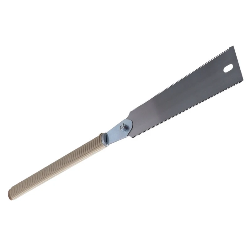 Versatile Hand Saw Japanese Pull Saw Carbon Steel, Ergonomic Handle Comfortable