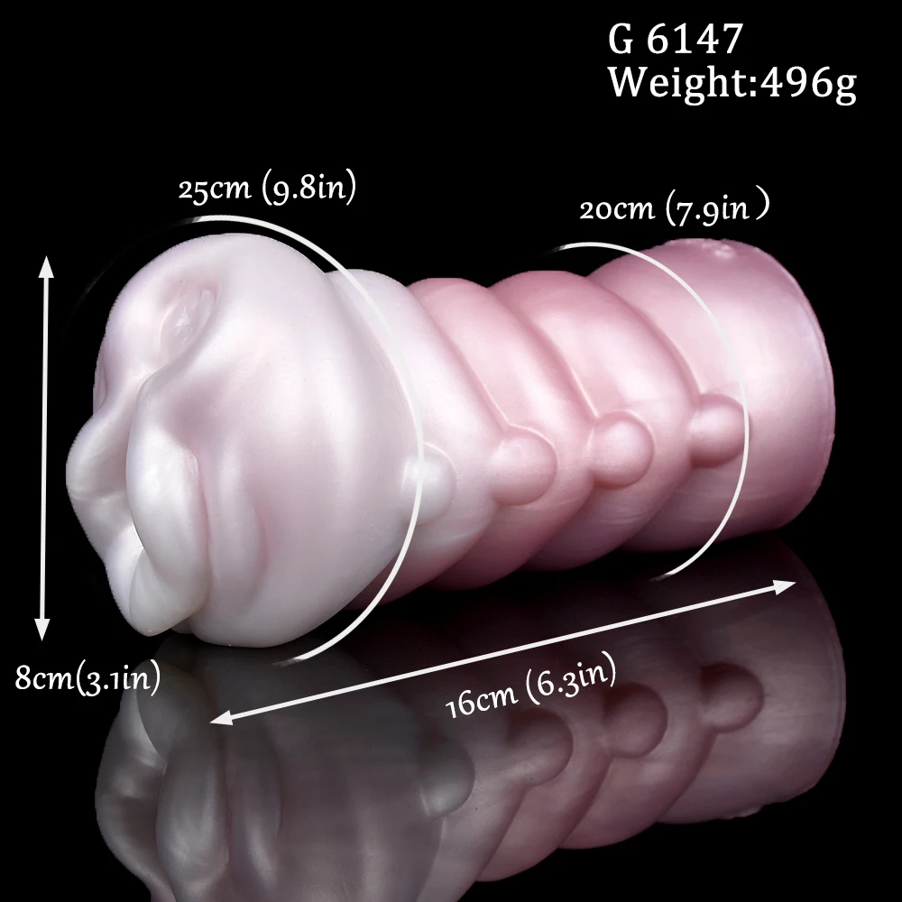 GEEBA New Imitate Dragon Masturbator Male Silicone Soft Aircraft Cup Realistic Vaginal Tight Pussy Sex Tool Sexy Toys For Men