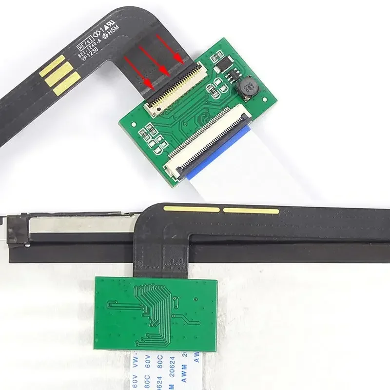 مجموعة لوحة التحكم EDP لـ LQ097L1JY01 LQ097L1JY01A 2048X1536 شاشة لوحة LED 9.7 "DIY 2 Type-C صغيرة HDMI-متوافقة مع USB-C