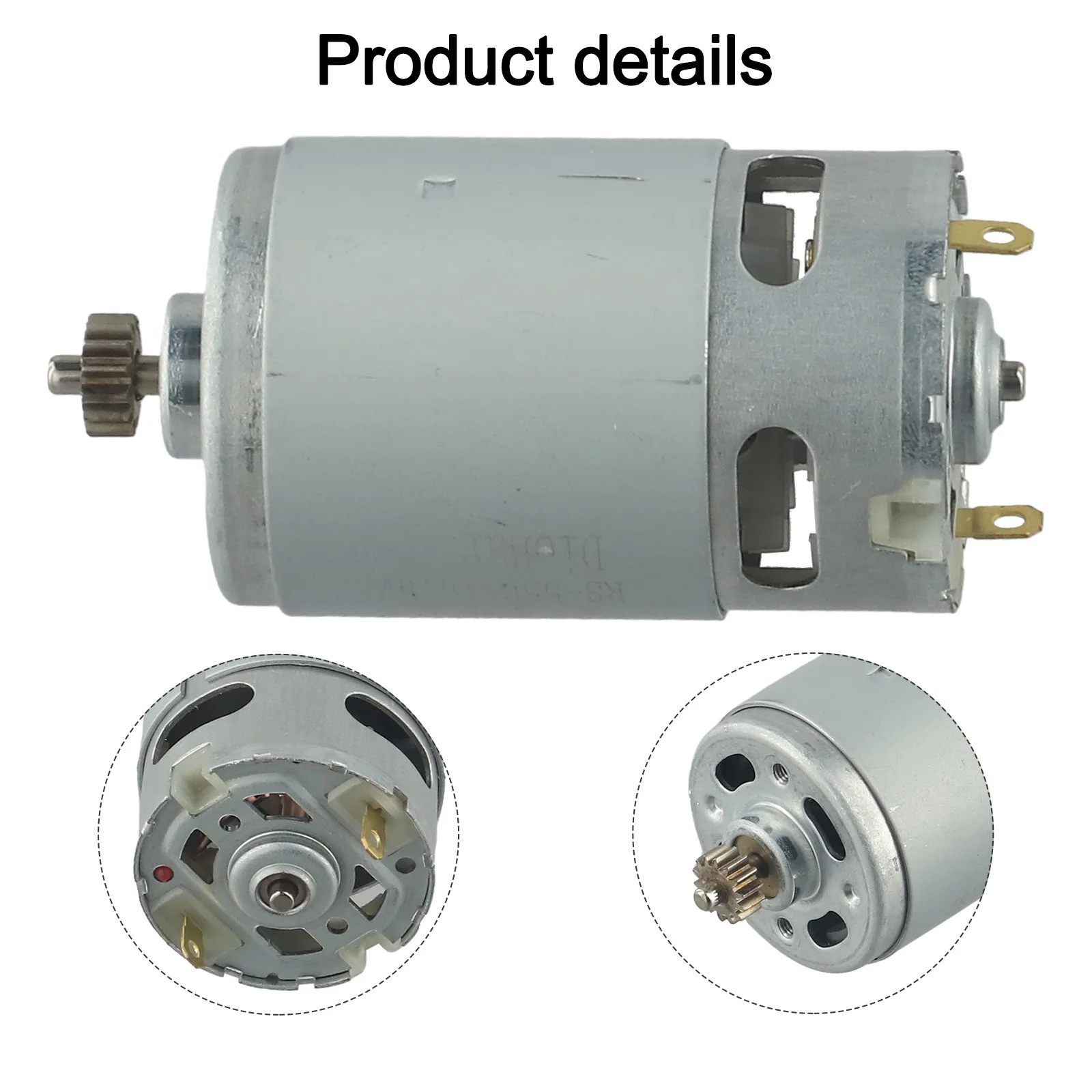 

For DIY Projects 10.8V 14Teeth Motor 317005100 Motor Stable Characteristics 14 Teeth Gear Easy To Use Good Performance