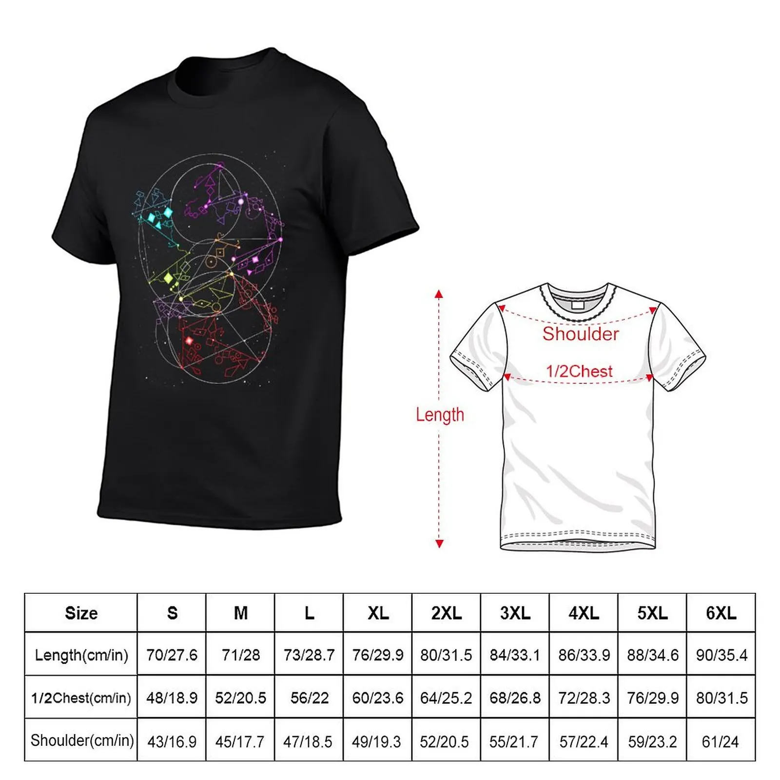 She-Ra Constellations T-Shirt kawaii clothes custom shirt anime figures quick-drying T-shirts for men cotton