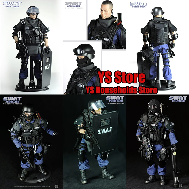 Chinese Special Forces 1/6 SWAT TEAM Action Figure Breacher