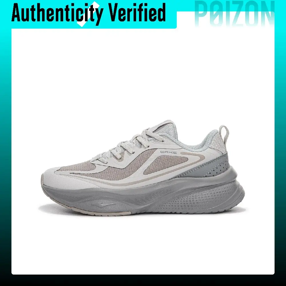 Erke Cushioning Slip Resistant Abrasion Resistant Low top Casual Running Shoes Women's 12124402151-102