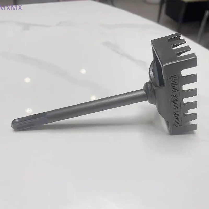 Square Drill Hole Cutter Opener Electric Hammer Hole Expansion Plumber Electrician Wall Slotting Installation Socket Tool