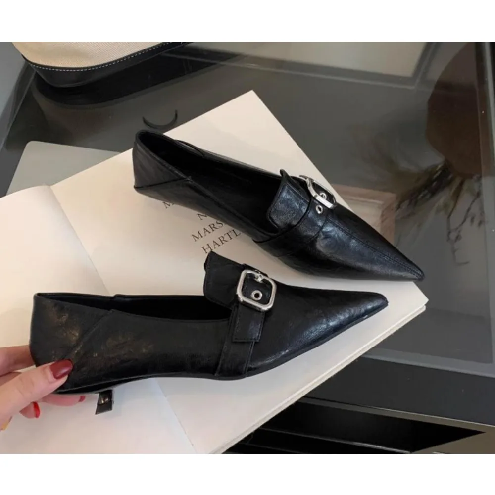 أحذية نسائية كلاسيكية بكعب عالٍ تناسب جميع الأعمار ذات علامة تجارية صنادل نسائية مدببة إسفين للتخسيس موضة المخرطة الأفريقية #6