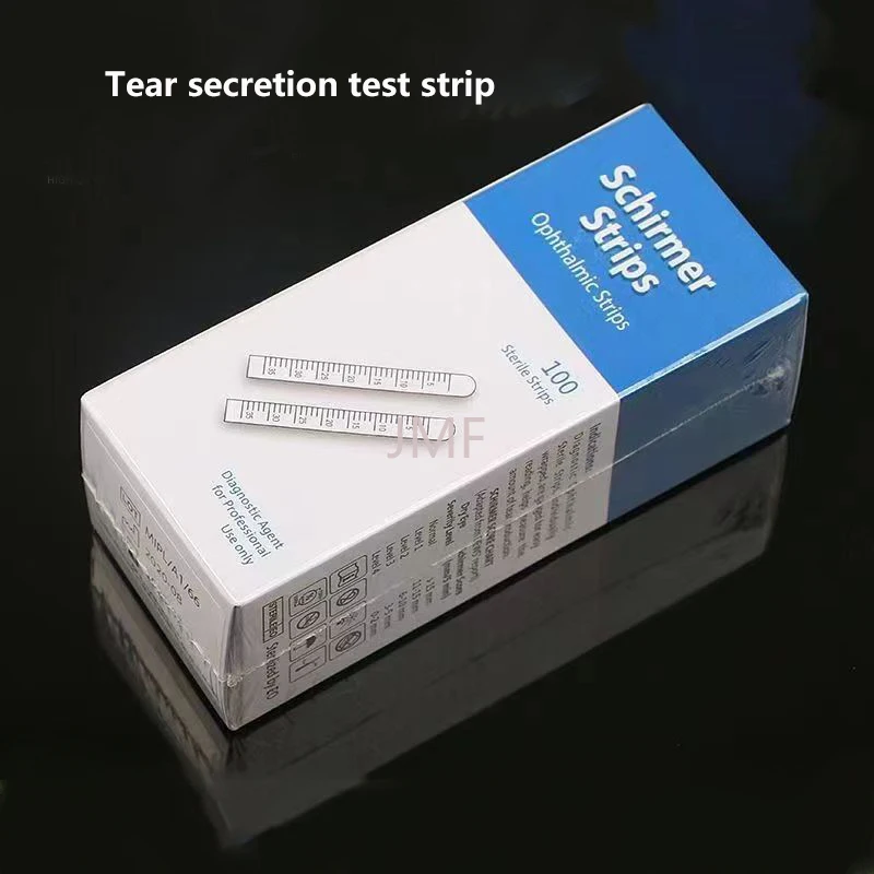 100 Pieces/box of Imported/domestic Tear Detection Test Strips and Sodium Fluorescein Detection Test Strips