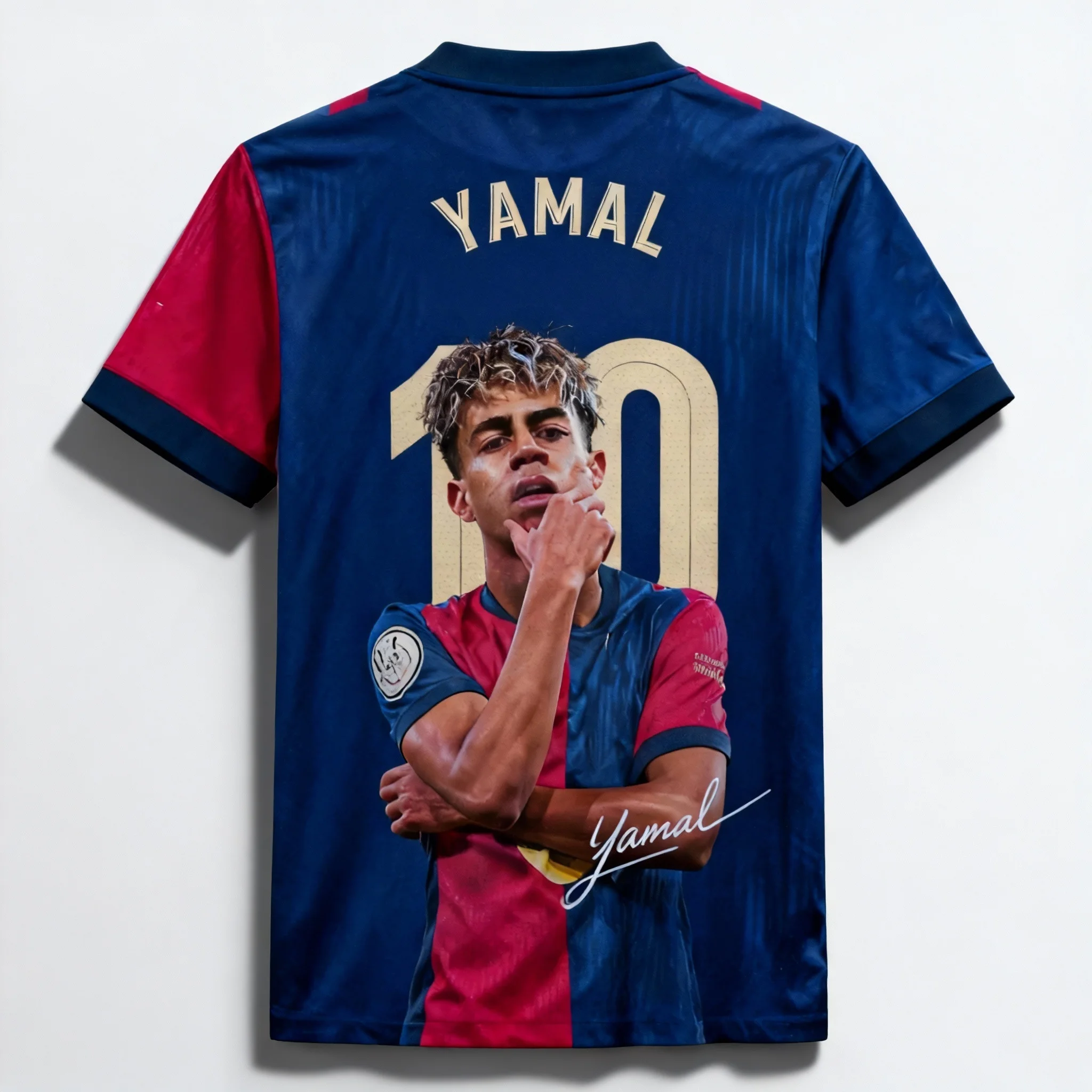 

2026 High Quality Yamal #10 Soccer Fan Edition T-shirt Summer Training Top Men Women Kids Casual Sportswear Tee FamilyMatching