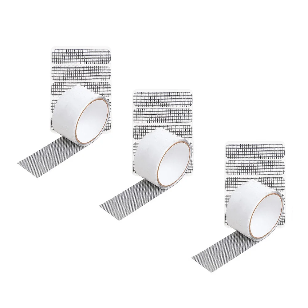 

1Set Door Screen Repair Kit Window Hole Mesh Stickers Strong Durable Save Money Practical Gift Window Screen Repair Kit