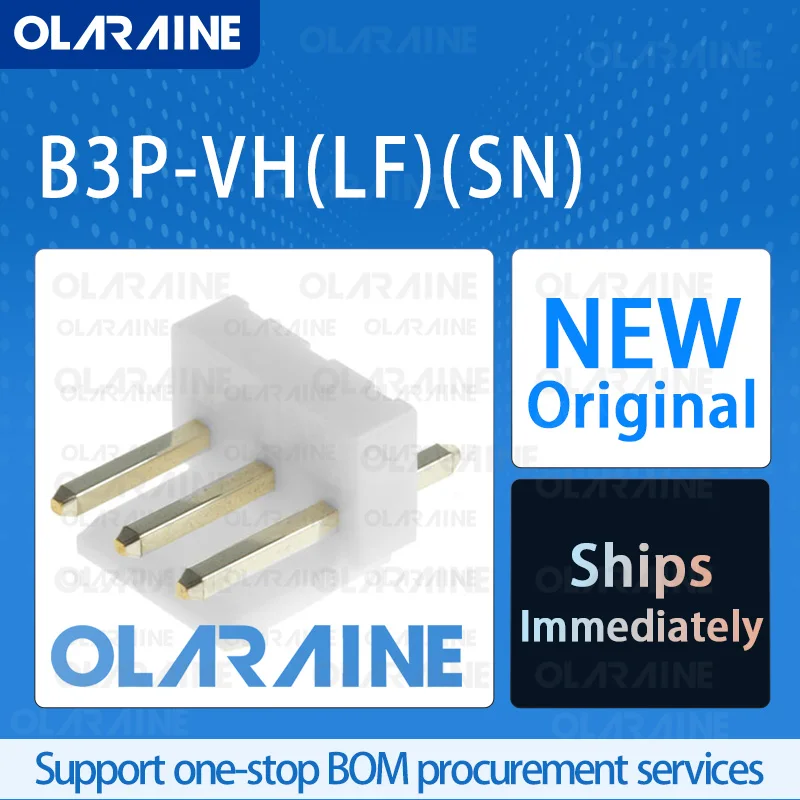 

50/200/500Pcs B3P-VH(LF)(SN) 100% brand new and original IC chip Connector headers and wire housings 3 Position
