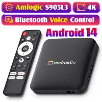 Android 14.0 Smart TV Box H96 Max S905L3 Home Theater Bluetooth With Google Voice Media Player 2G 16G 4K HD Video Set TV BOX