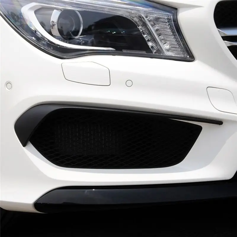 Car Front Bumper Air Vent Outlet Cover Trim Sticker For Mercedes Benz CLA Class W117 C117 CLA45 CLA200 220 250 AMG 13-15-ABQF