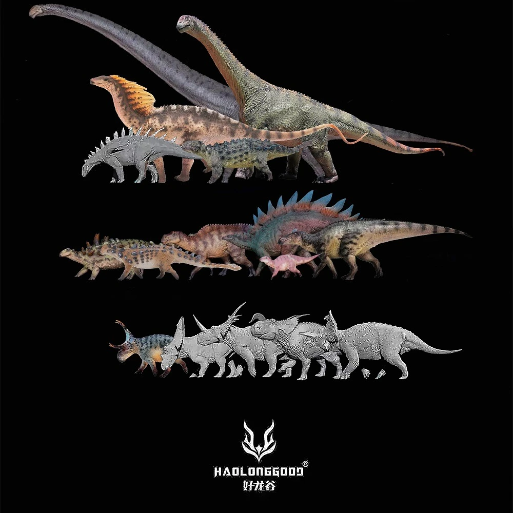 

1/35 HAOLONGGOOD Dinosaur Figures Aggregate Animal Model Toy Without Retail Box