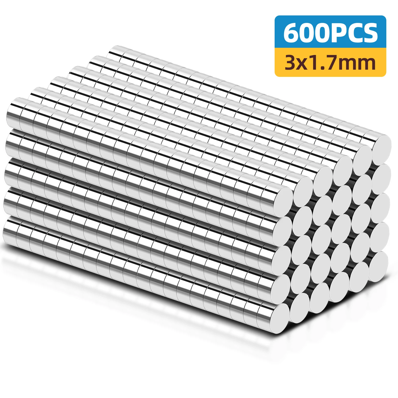 Kleine magneten, koelkastmagneten in verschillende maten, 3x1 3x2 2x1 3x3 4x2 5x2 6x2mm mini magneten voor koelkast, keuken, kantoor