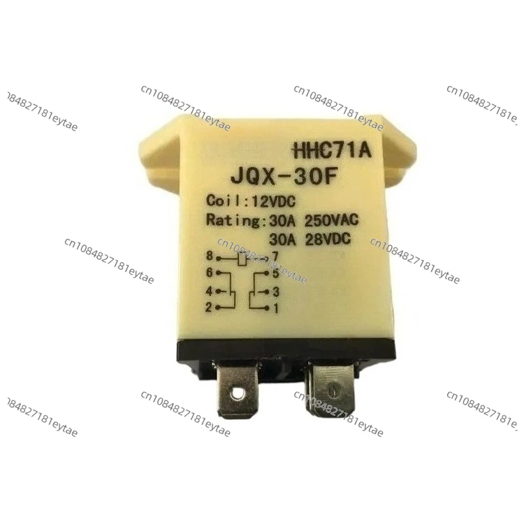 High Power Relay JQX-30F-2Z 30A 220VAC, HHC71A-2Z 8 Pin 30A Electromagnetic Relay