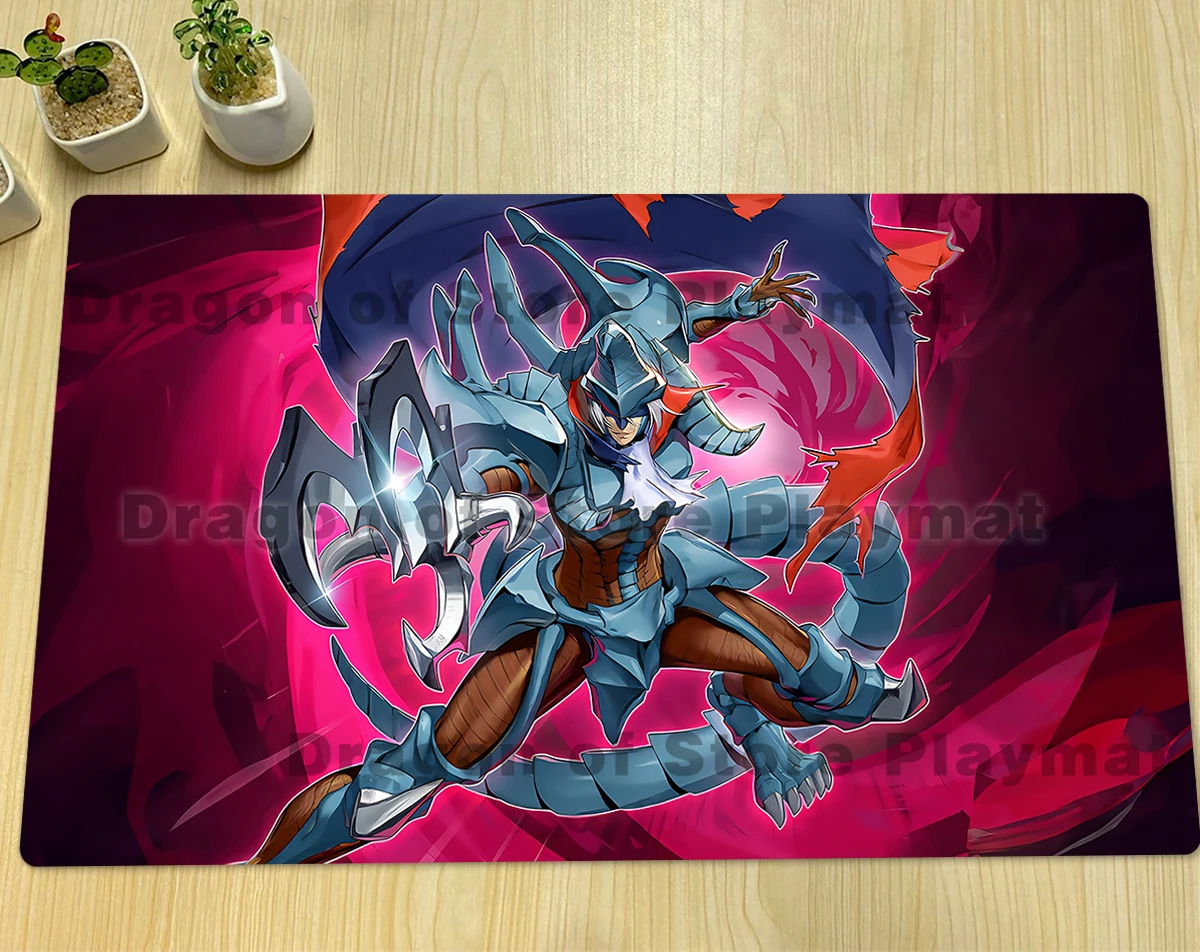 

YuGiOh Evil HERO Vicious Claws Play Mat TCG CCG Pad Board Game Pad Trading Card Game Mat Rubber Mousepad Free Bag 600x350x2mm
