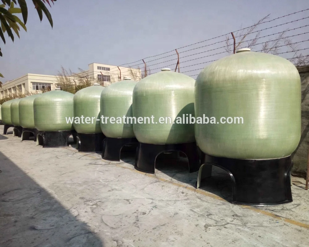 2025FRP 이온교환, 자갈 필터 및 활성탄 필터용 섬유 강화 플라스틱 물탱크