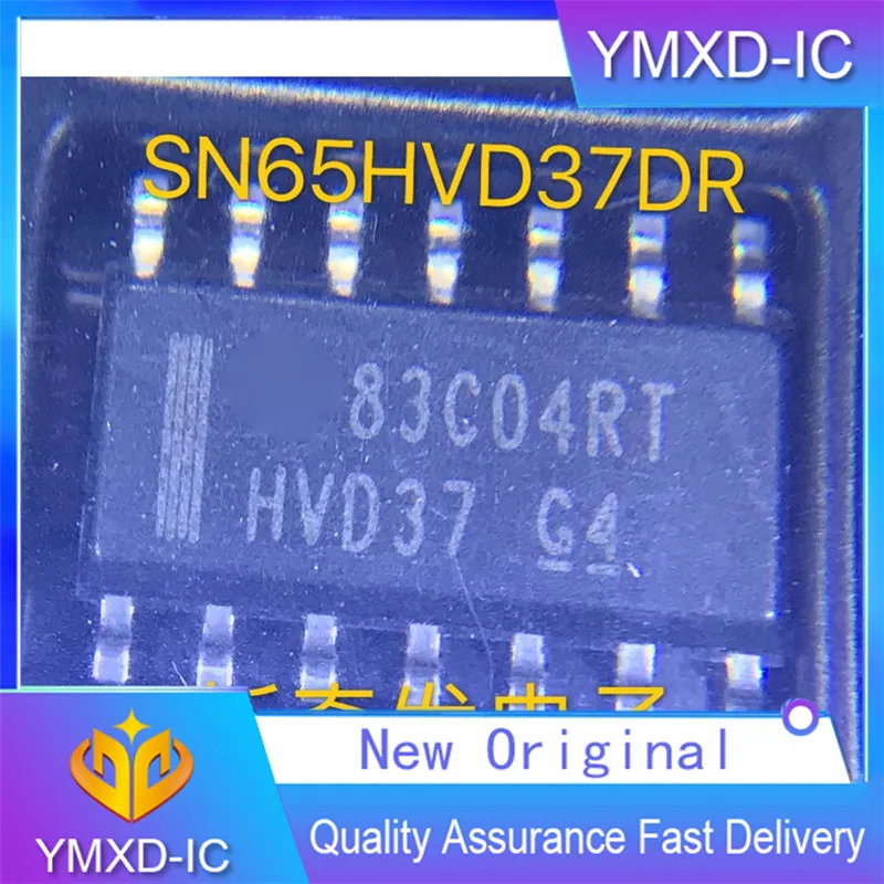 2Pcs/Lot New Original Package SN65HVD37DR HVD37 Package Sop14 RS-485 Transceiver Imported Original Available In Stock