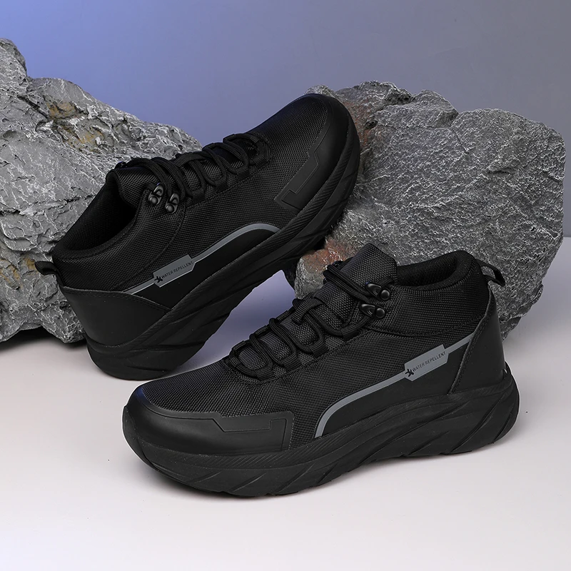 

Waterproof Men‘s Hiking Shoes Anti-collision Trekking Sneakers Outdoor Lightweight Fitness Walking Shoes Non-slip Wading Shoes
