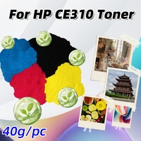 40g/pc 126A Color Refill Toner Powder Compatible for HP LaserJet Pro CP 1020 1021 1025 CP1025nw M175a M175nw M275 MFP Printer