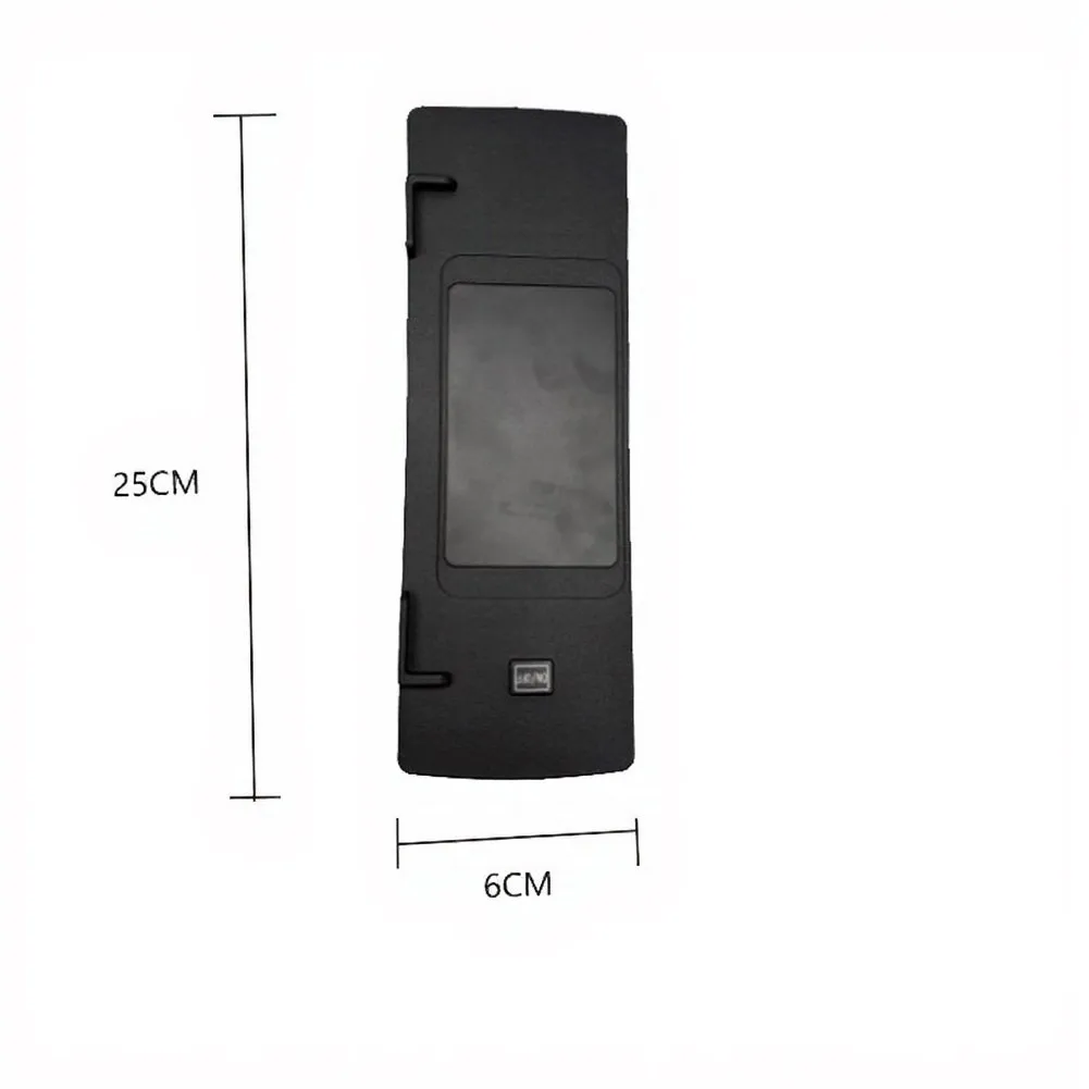 For BMW 1 Series F20 For F21 F40 F52 2012-2016 Center Console Wireless Charger Black ABS 12V AI Temperature Management